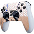 Rose Gold Herringbone PS5 DualSense Edge Pro Controller Skin