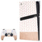 Rose Gold Herringbone PS5 Pro Bundle Skin