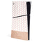 Rose Gold Herringbone PS5 Slim Digital Edition Console Skin