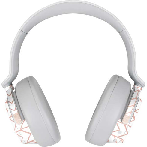 Rose Gold Herringbone Surface Headphones Skin