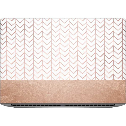 Rose Gold Herringbone HP ZBook Fury 16 G10 Skin