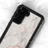 Rose Gold Marble Galaxy S24 Plus Waterproof Case