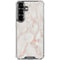 Rose Gold Marble Galaxy S26 Clear Case