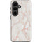 Rose Gold Marble Galaxy S26 Impact Case