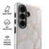 Rose Gold Marble Galaxy S26 Plus Impact Case