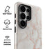 Rose Gold Marble Galaxy S26 Ultra Impact Case