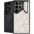 Rose Gold Marble Galaxy S26 Ultra Kickstand Case