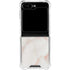 Rose Gold Marble Galaxy Z Flip6 Clear Case