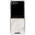 Rose Gold Marble Galaxy Z Flip7 Clear Case