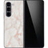 Rose Gold Marble Galaxy Z Fold5 5G Skin