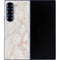 Rose Gold Marble Galaxy Z Fold6 Skin