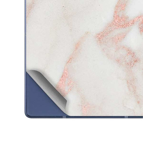 Rose Gold Marble Galaxy Z Fold6 Skin