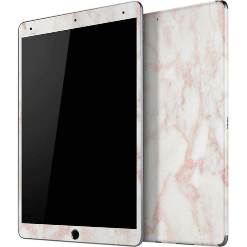 Rose Gold Marble iPad Skins