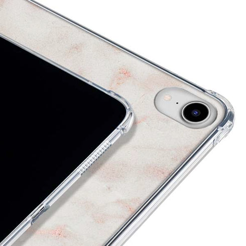 Rose Gold Marble iPad 11th Gen (2025) Clear Case