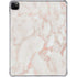 Rose Gold Marble iPad Pro 11in (2024) Clear Case