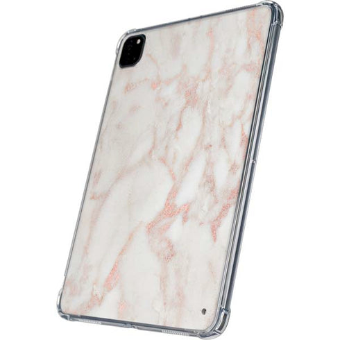 Rose Gold Marble iPad Pro 11in (2024) Clear Case