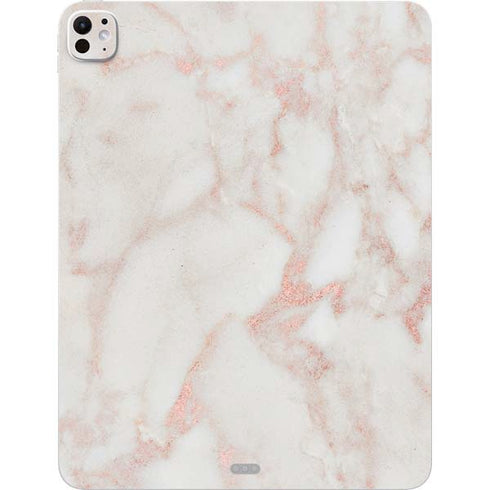Rose Gold Marble iPad Pro 13in M4 (2024) Skin