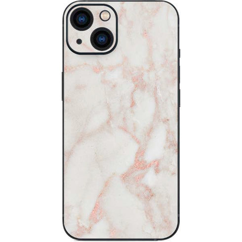 Rose Gold Marble iPhone Skins