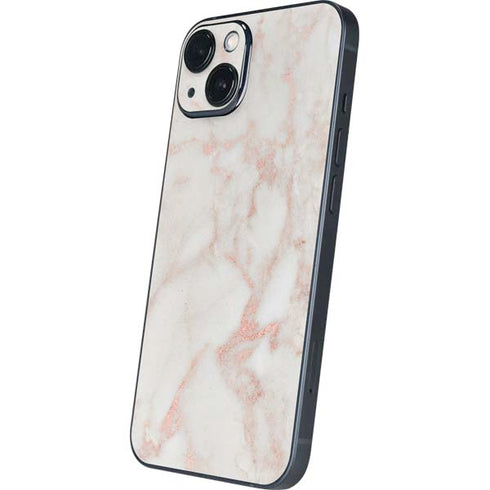 Rose Gold Marble iPhone Skins