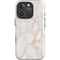 Rose Gold Marble iPhone 16 Pro Magsafe Impact Case