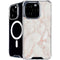 Rose Gold Marble iPhone 16 Pro Max MagSafe Case