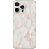 Rose Gold Marble iPhone 16 Pro Max Skin
