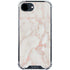 Rose Gold Marble iPhone 16e Clear Case