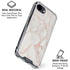 Rose Gold Marble iPhone 16e Clear Case
