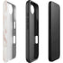 Rose Gold Marble iPhone 16e Impact Case