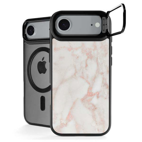Rose Gold Marble iPhone 17 Air Kickstand Case
