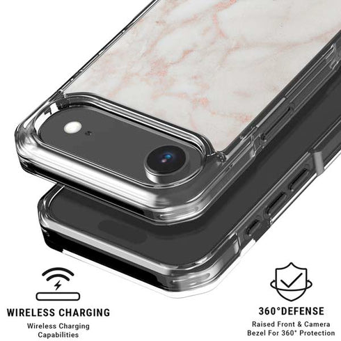 Rose Gold Marble iPhone 17 Air MagSafe Case