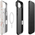 Rose Gold Marble iPhone 17 Air Magsafe Impact Case