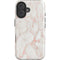 Rose Gold Marble iPhone 17 Magsafe Impact Case