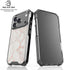 Rose Gold Marble iPhone 17 Pro Clear Case