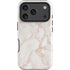 Rose Gold Marble iPhone 17 Pro Impact Case
