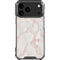 Rose Gold Marble iPhone 17 Pro Max Clear Case