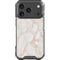 Rose Gold Marble iPhone 18 Pro Clear Case