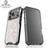 Rose Gold Marble iPhone 18 Pro Clear Case