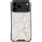 Rose Gold Marble iPhone 18 Pro Max Clear Case