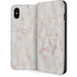 Rose Gold Marble iPhone 8 Folio Case