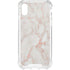 Rose Gold Marble iPhone XS Clear Case