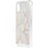 Rose Gold Marble iPhone XS Clear Case