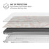 Rose Gold Marble MacBook Pro 14in (2021-24) Case plus Skin