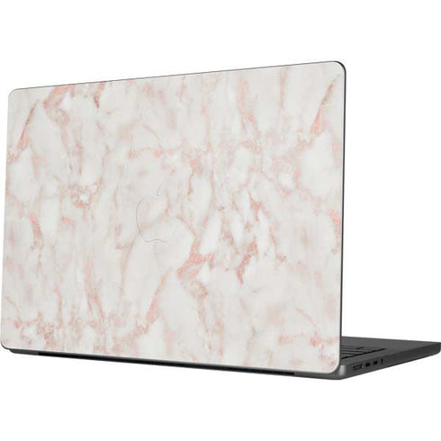 Rose Gold Marble Apple MacBook Pro 14-inch Skin