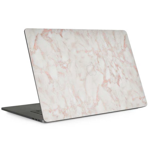 Rose Gold Marble MacBook Skins