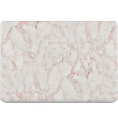 Rose Gold Marble MacBook Skins