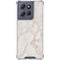 Rose Gold Marble Moto G 5G (2025) Clear Case