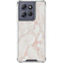Rose Gold Marble Moto G 5G (2025) Clear Case