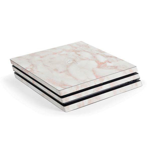 Rose Gold Marble PlayStation PS4 Skins