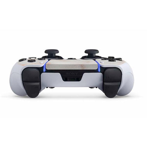 Rose Gold Marble PS5 DualSense Edge Pro Controller Skin